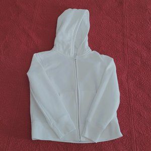 Amazon Essentials White Zip-Up Hoodie Small (6X-7)